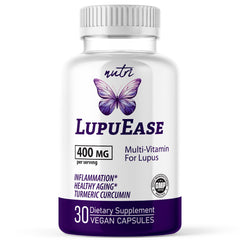 LupuEase Lupus Relief Multivitamin bottle with label visible