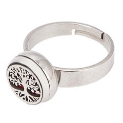 Luqeeg Aromatherapy Finger Ring compact design fits in a purse or pocket