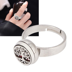 Luqeeg Aromatherapy Finger Ring gasket threads detail indicates easy oil changes