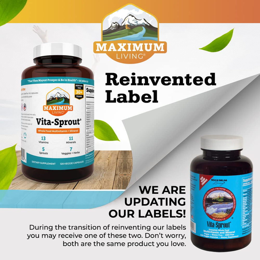 Lutein, garlic, DGL licorice root blend in Vita-Sprout
