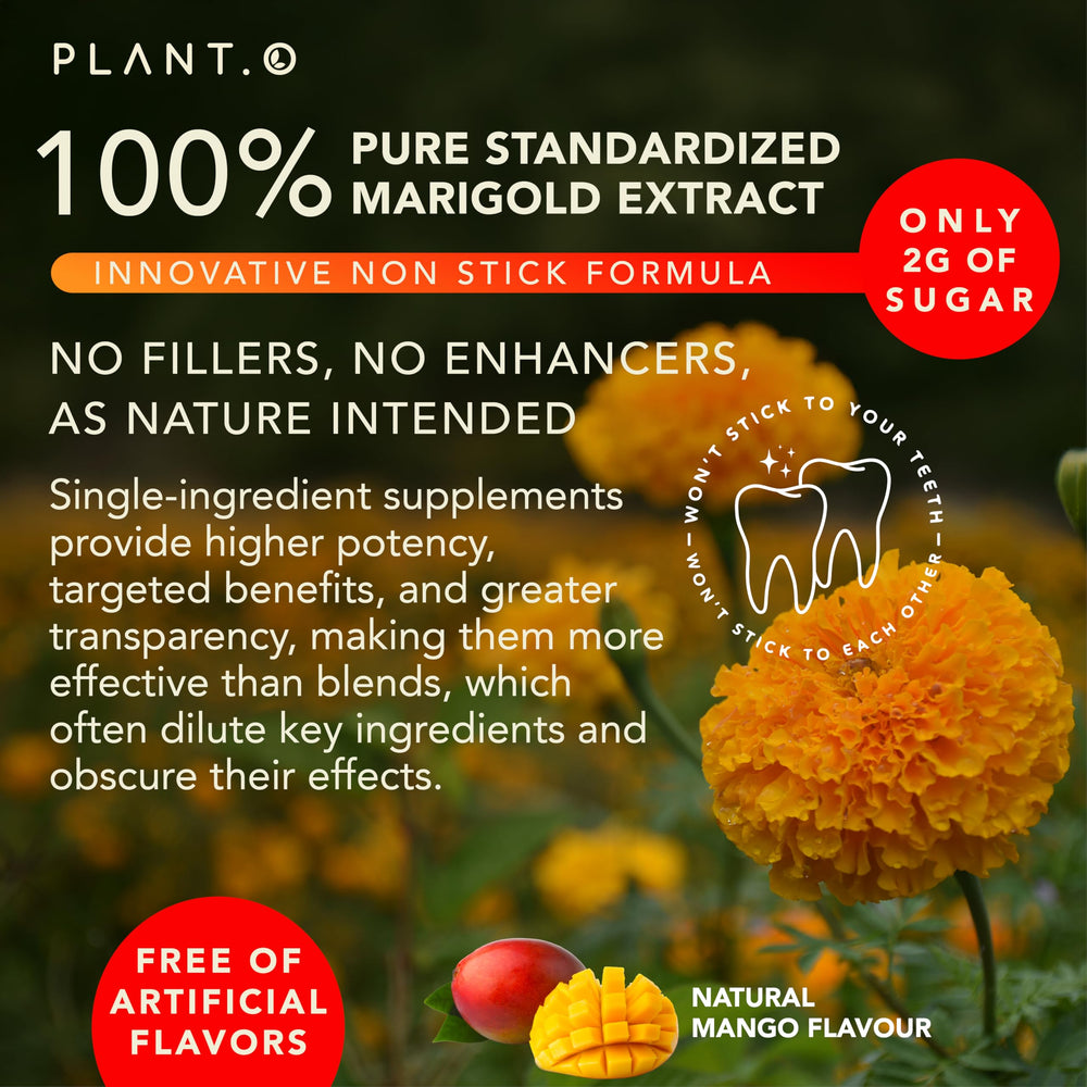 Gluten-free vegan eye health gummies