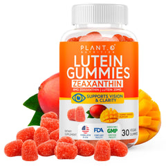 Hero bottle of Lutein & Zeaxanthin Gummies with mango flavor