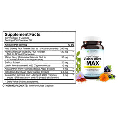 Lutemax 2020 with bilberry and blueberry