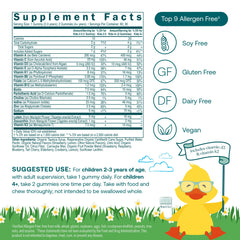 Lutemax Kids Lutein illustration showing blue light protection for kids