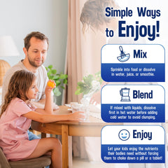 Serving scoop with Lutimax Pediatric Powder