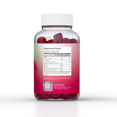 Close-up of LUV Sleep Gummies showing gummy texture