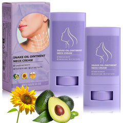 Luvandier Samuwak Neck Care Stick packaging highlights premium ingredients for hydration