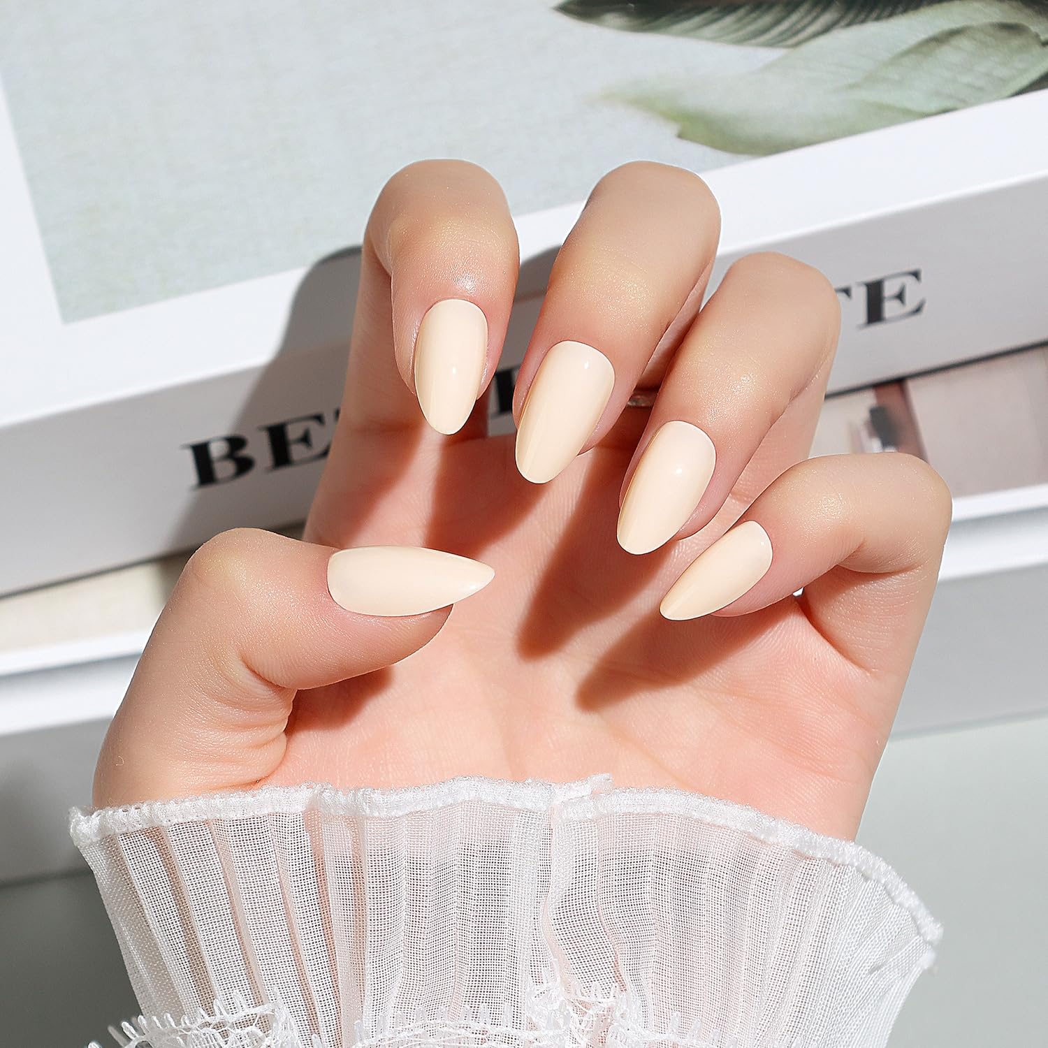 Luxbon durable thick PMMA nails for comfortable wear