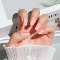 Luxbon PMMA durable nails demonstrating thick, wear-resistant tips.
