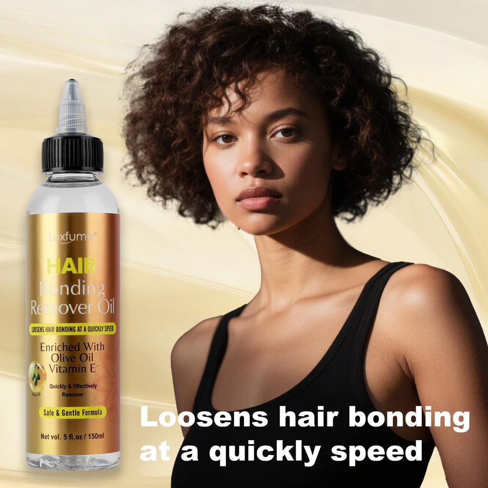 Luxfume pleasant-scented remover for a comfortable removal experience.