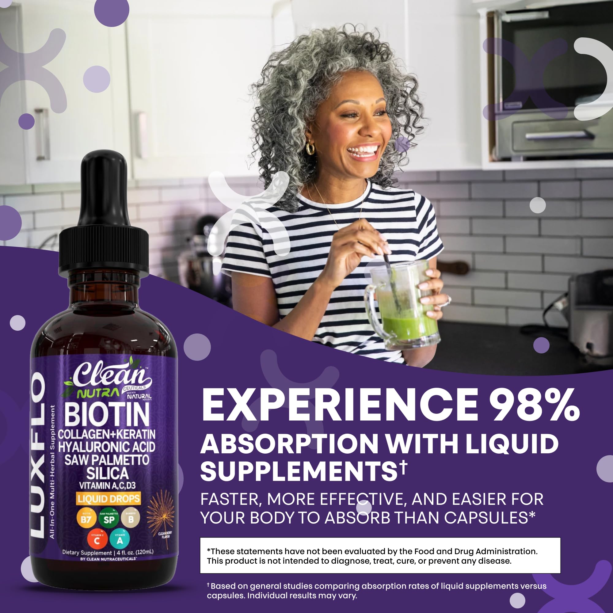 LuxGlo vitamin C and zinc imagery linked to immune-friendly wellness.
