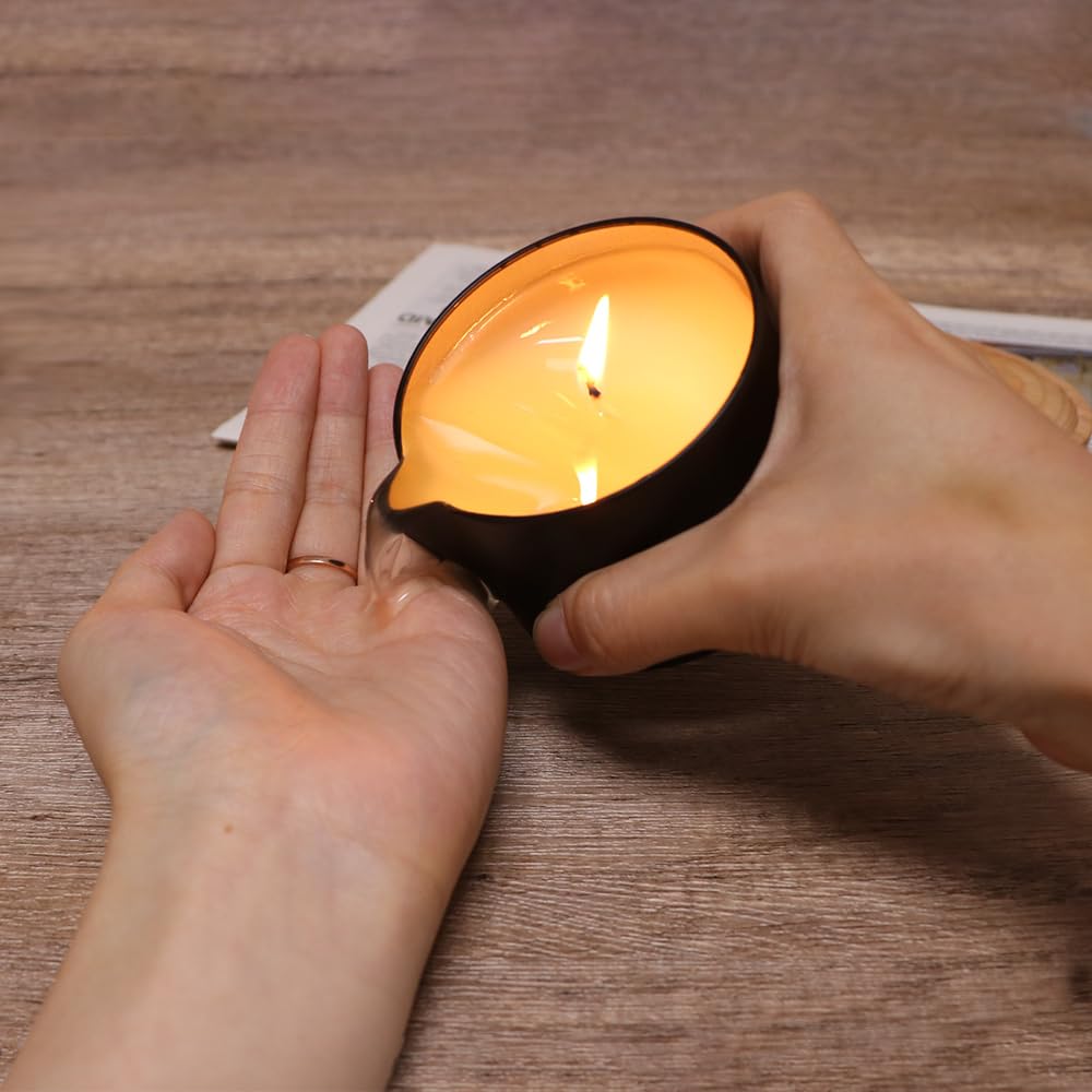 Gift-ready LUXMASA massage candle gift set