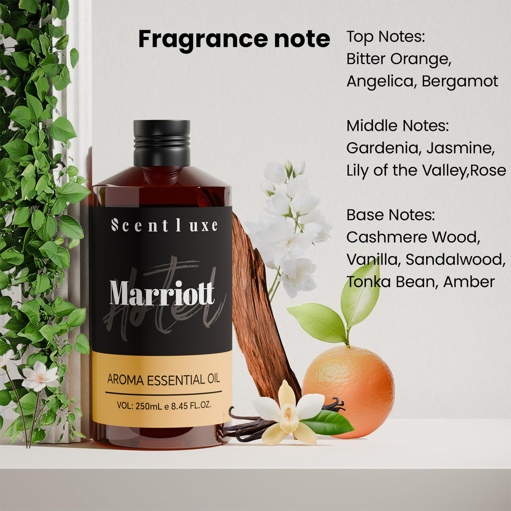 Aromatherapy diffuser in use with ScentLuxe essential oil