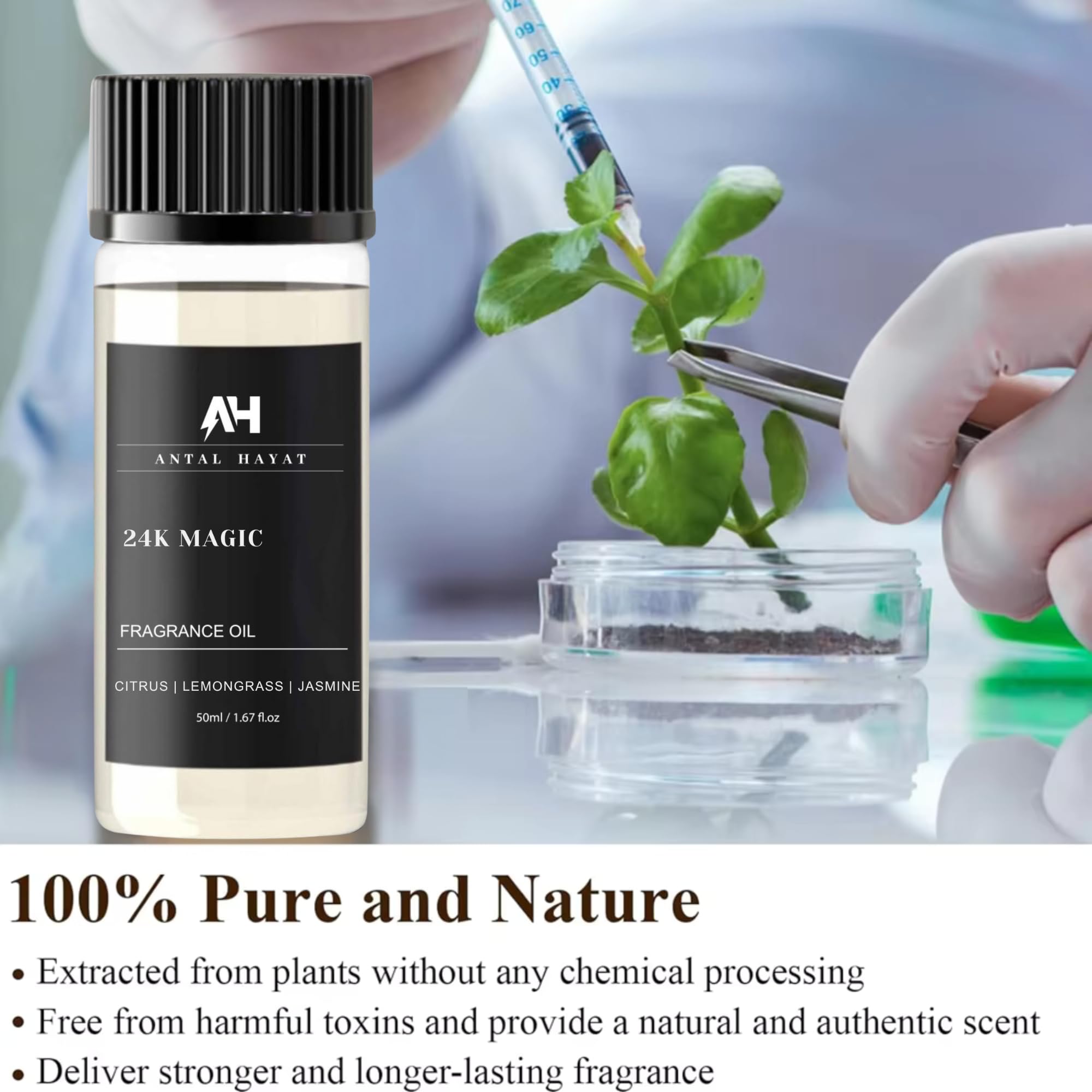 Luxury home fragrance in living space