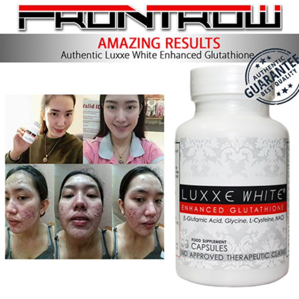 Luxxe White bottle label close-up