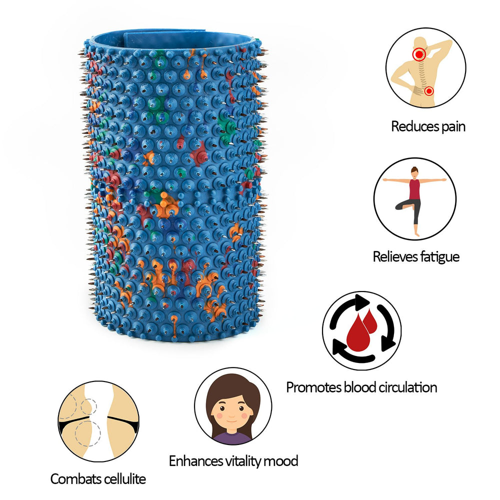 Portable Lyapko flat massager for delicate skin – compact design