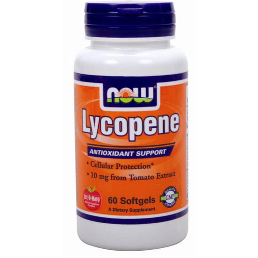 NOW Lycopene 10 mg Softgels 60-count