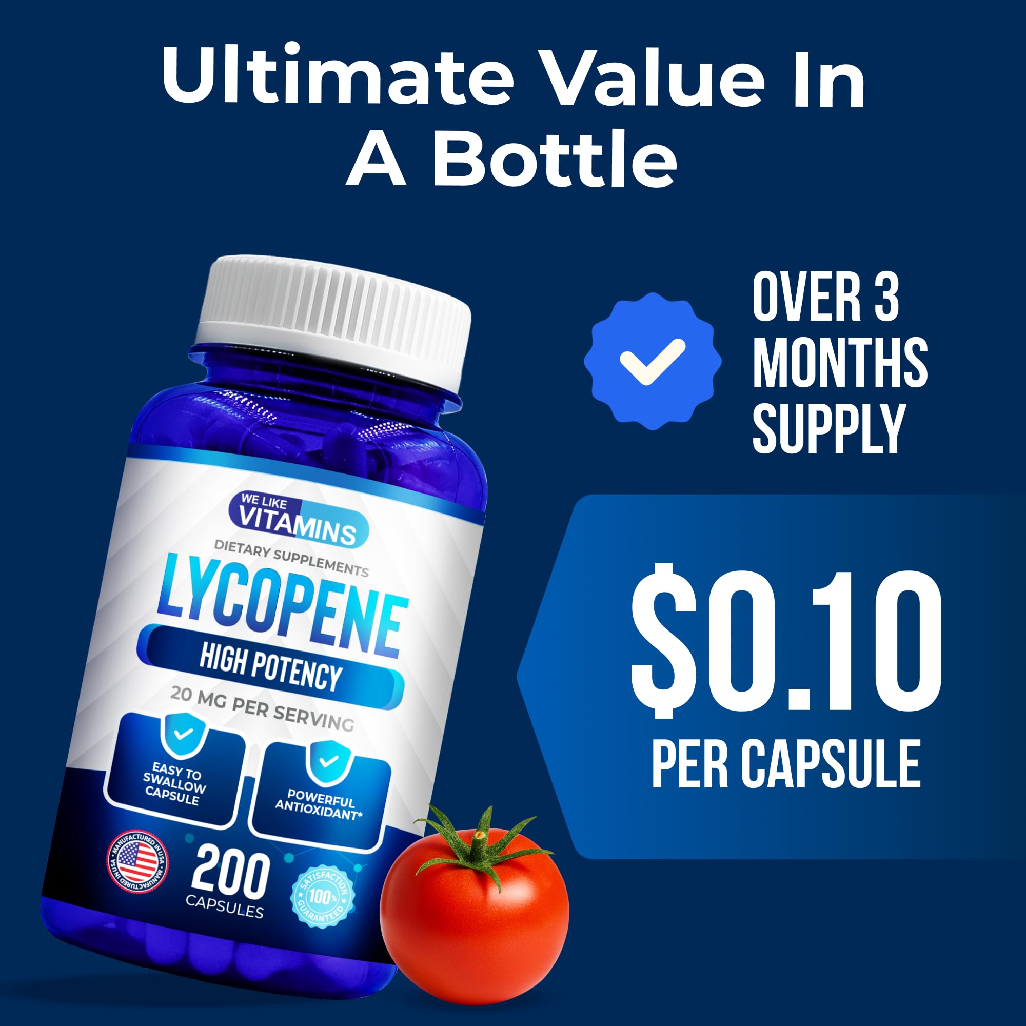 Tomato-derived Lycopene source