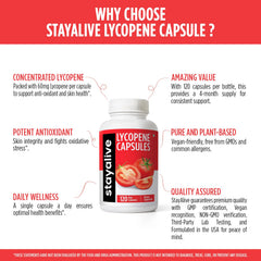 Lifestyle image showing health routine with lycopene