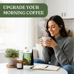 Subscribe and Save banner for LYFE coffee