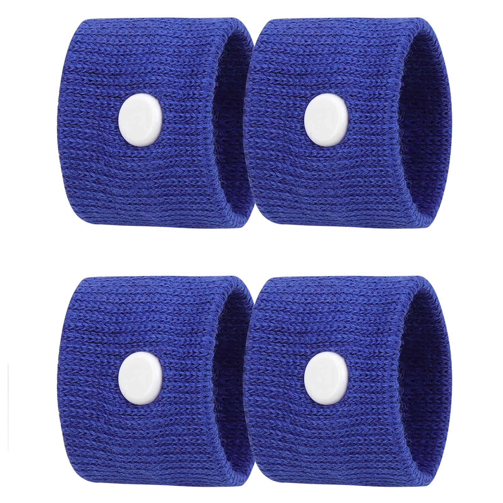 LYJEE motion sickness bracelets close-up on wrist, suggesting potential nausea relief during travel.