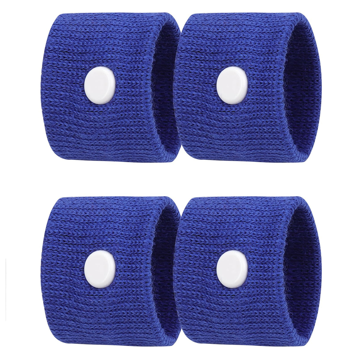 LYJEE motion sickness bracelets close-up on wrist, suggesting potential nausea relief during travel.