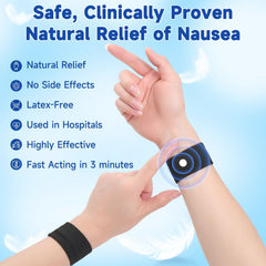 LYJEE pregnant morning sickness relief bands offer drug-free support.