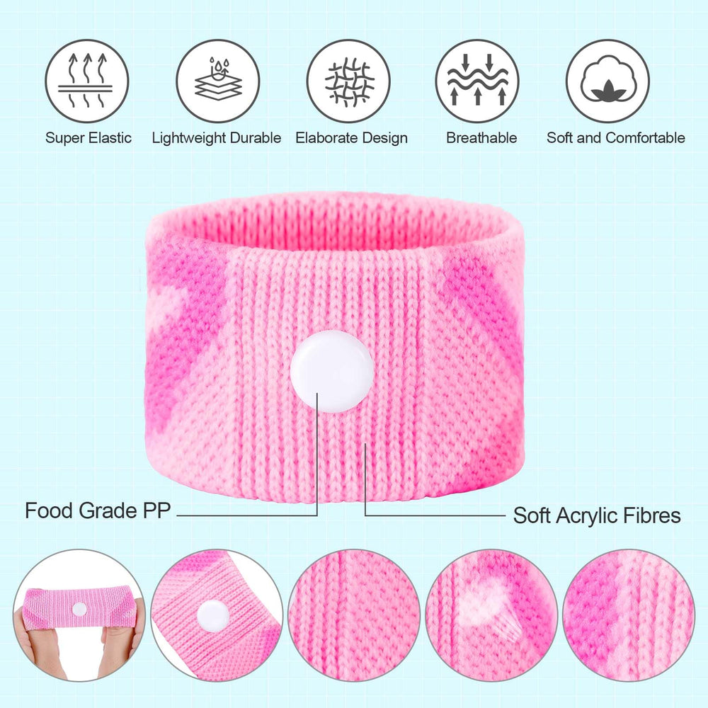 LYJEE soft fabric bands on the wrist provide lightweight, breathable wear for long journeys