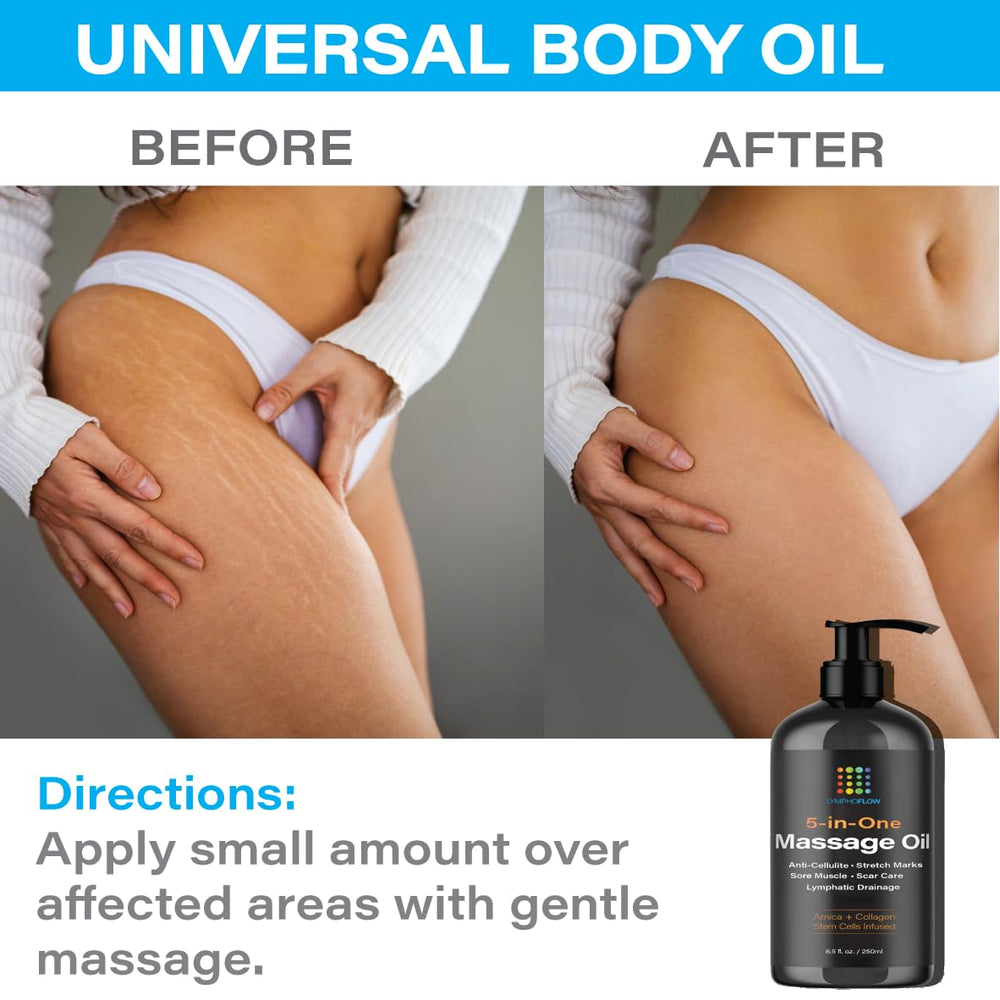 Arnica-infused firming massage oil for post-surgery recovery