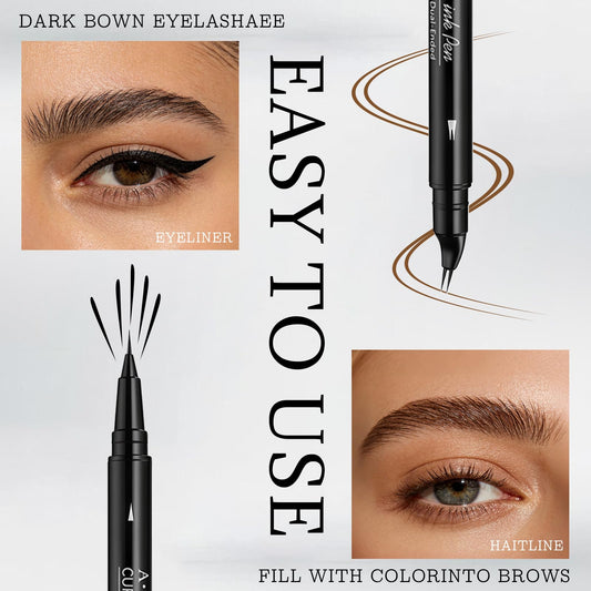LYNEMOGA eyebrow pen microblade pencil creating hair-like strokes