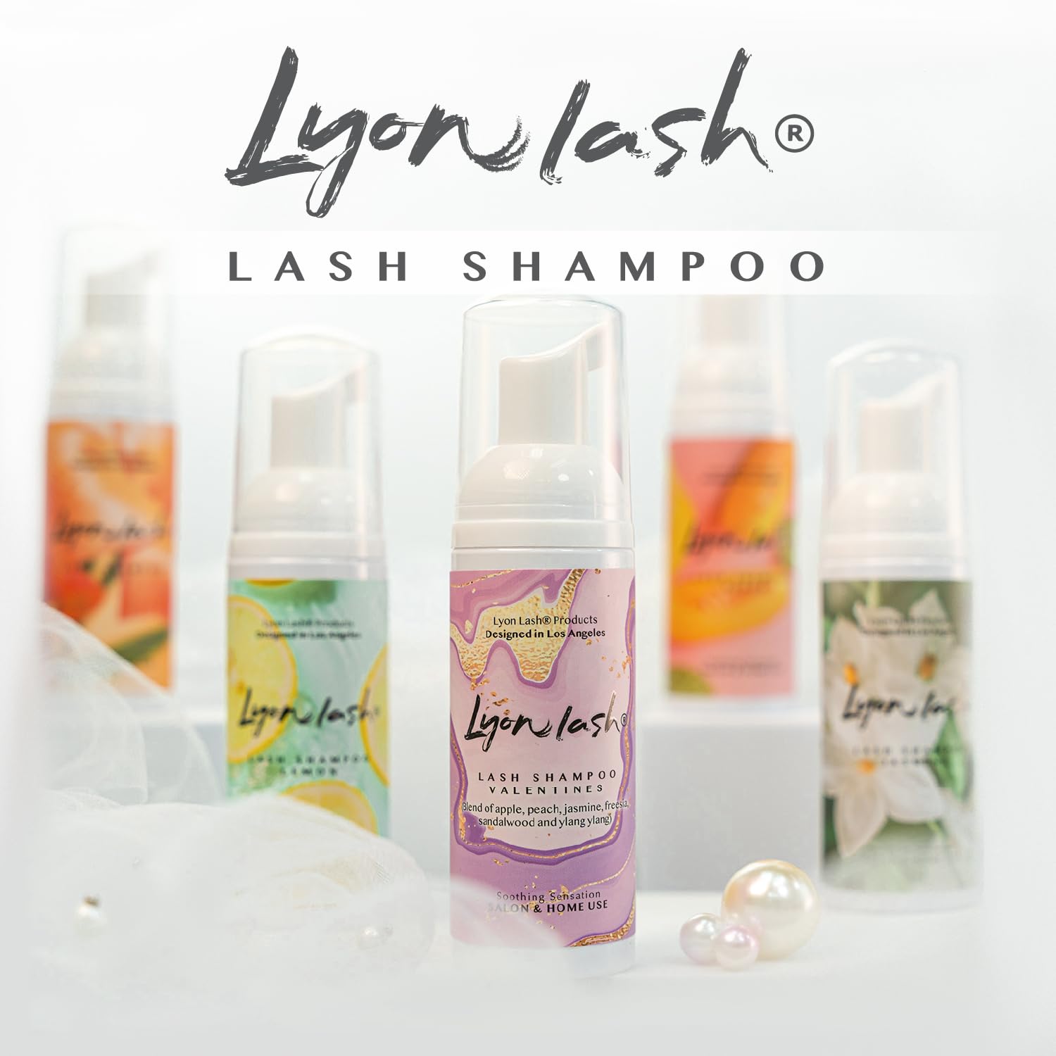Lyon Lash Daily Eye Cleanse Routine promotes gentle care.