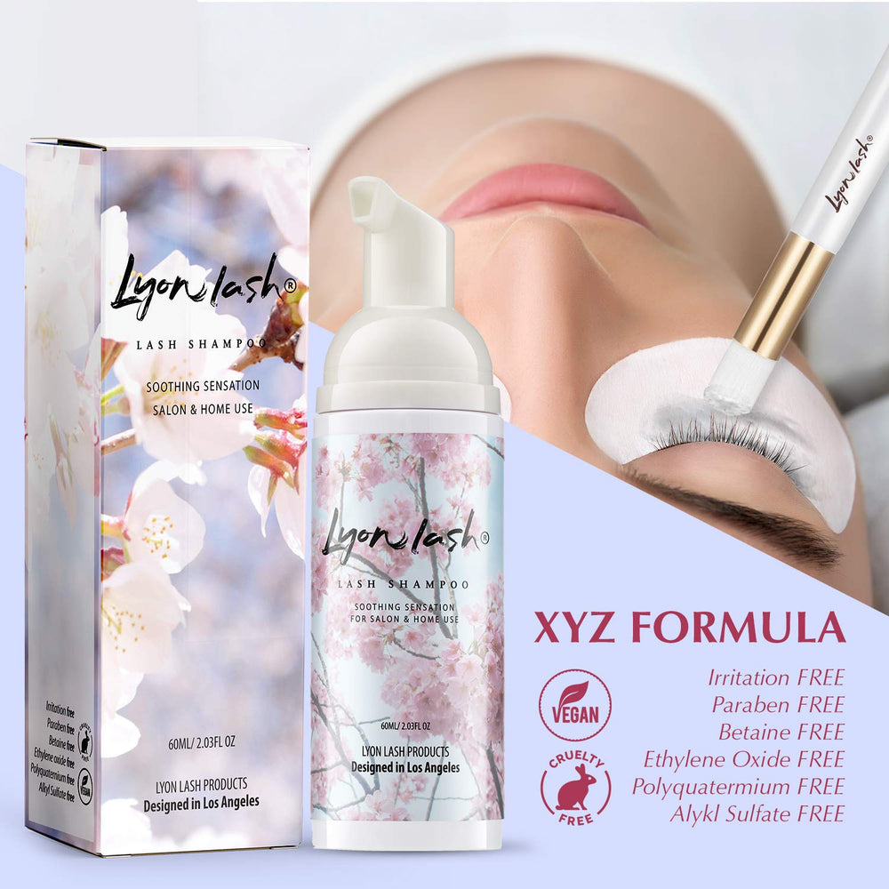 Lyon Lash Mascara Wand enabling precise, residue-free makeup removal.