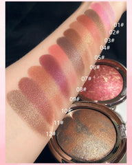 LYSdefeu Close-up of silky baked texture showing rich pigmentation