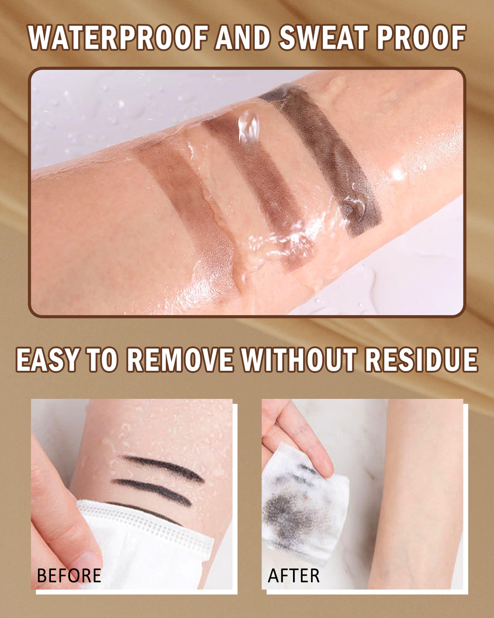 LYSdefeu swatches show matte, blendable colors on skin