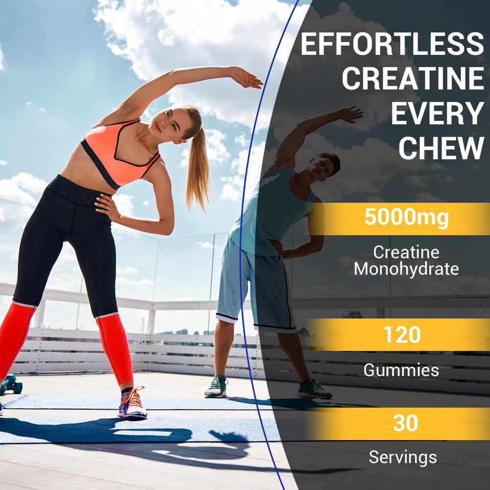 Ingredients panel for Lysimi Creatine Monohydrate Gummies
