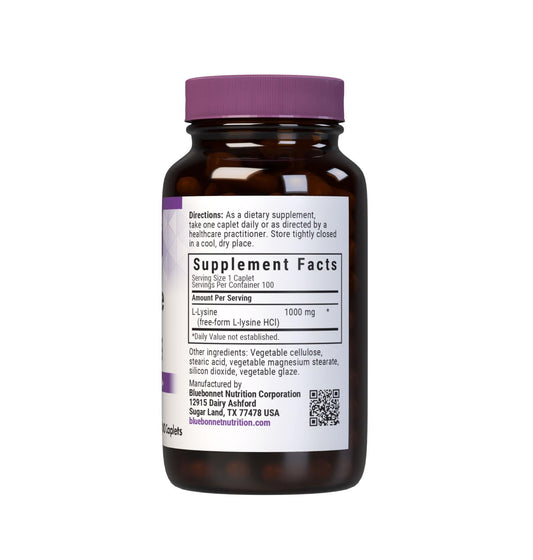 L-Lysine 1000mg immune support ingredients
