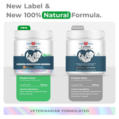 L-Lysine supports respiratory health and eye comfort in cats