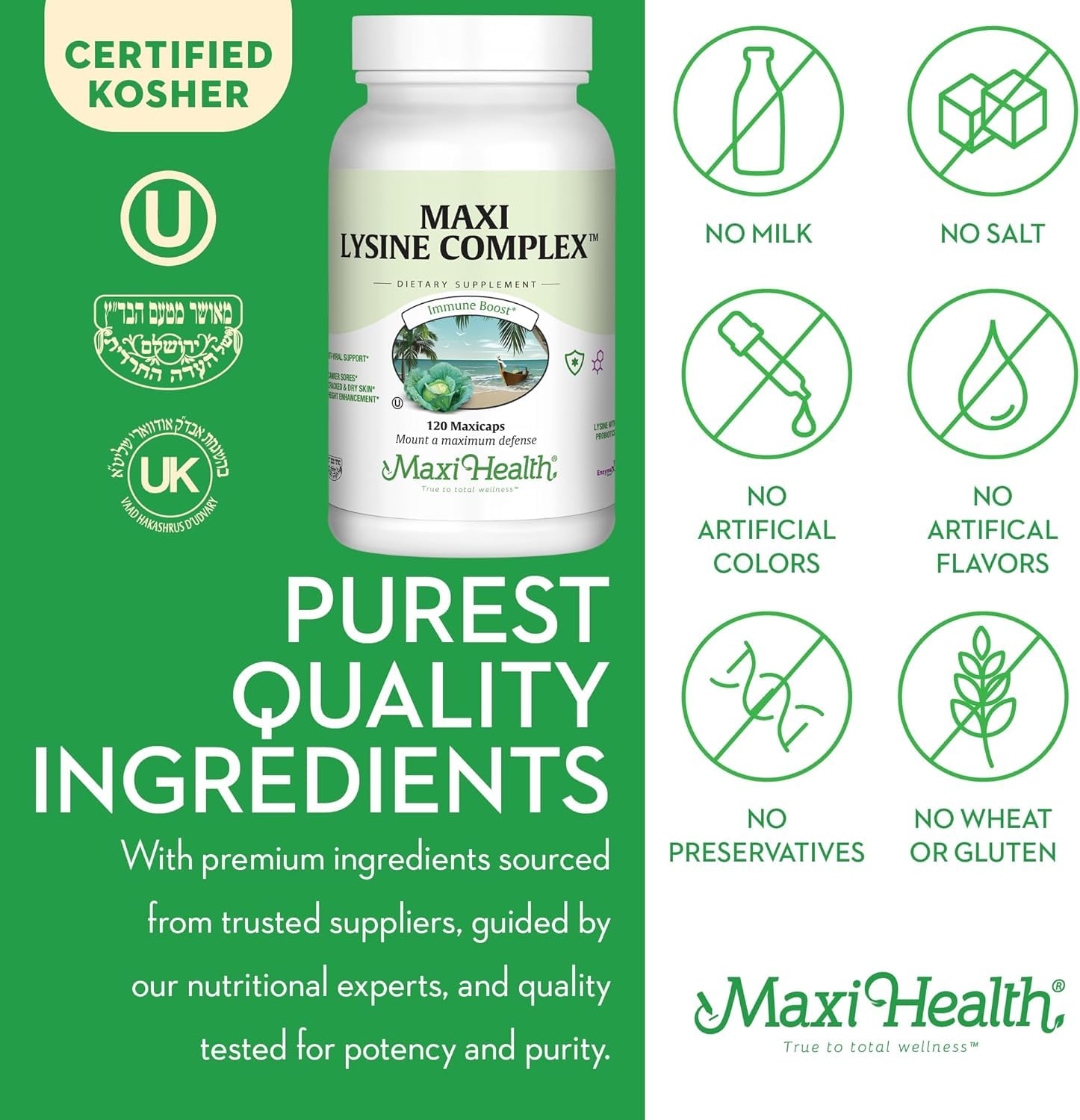 Kosher OU and UK certification on packaging