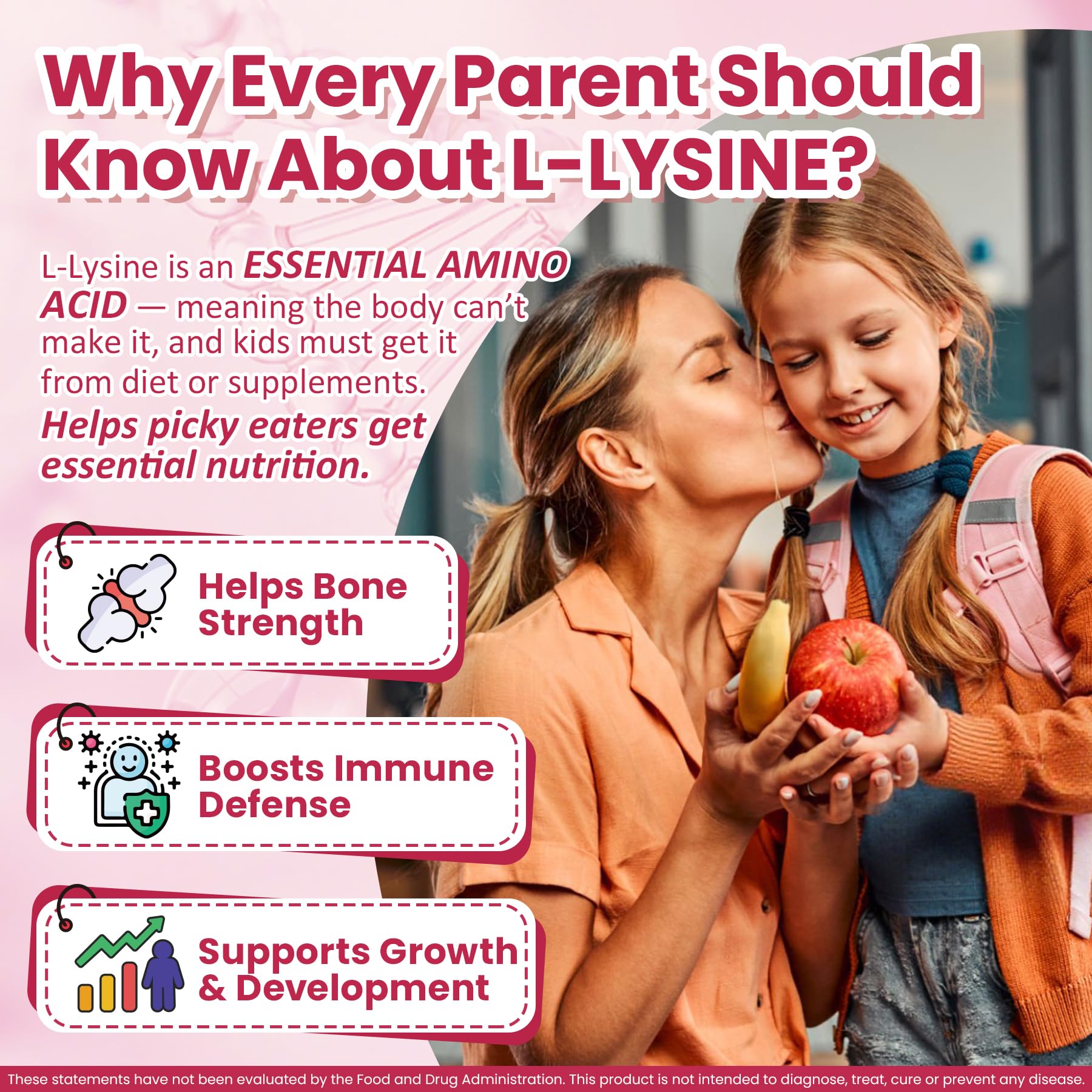 L-Lysine Gummies packaging and label