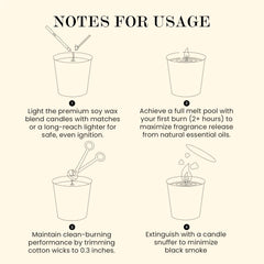 Gift-ready candle with elegant packaging