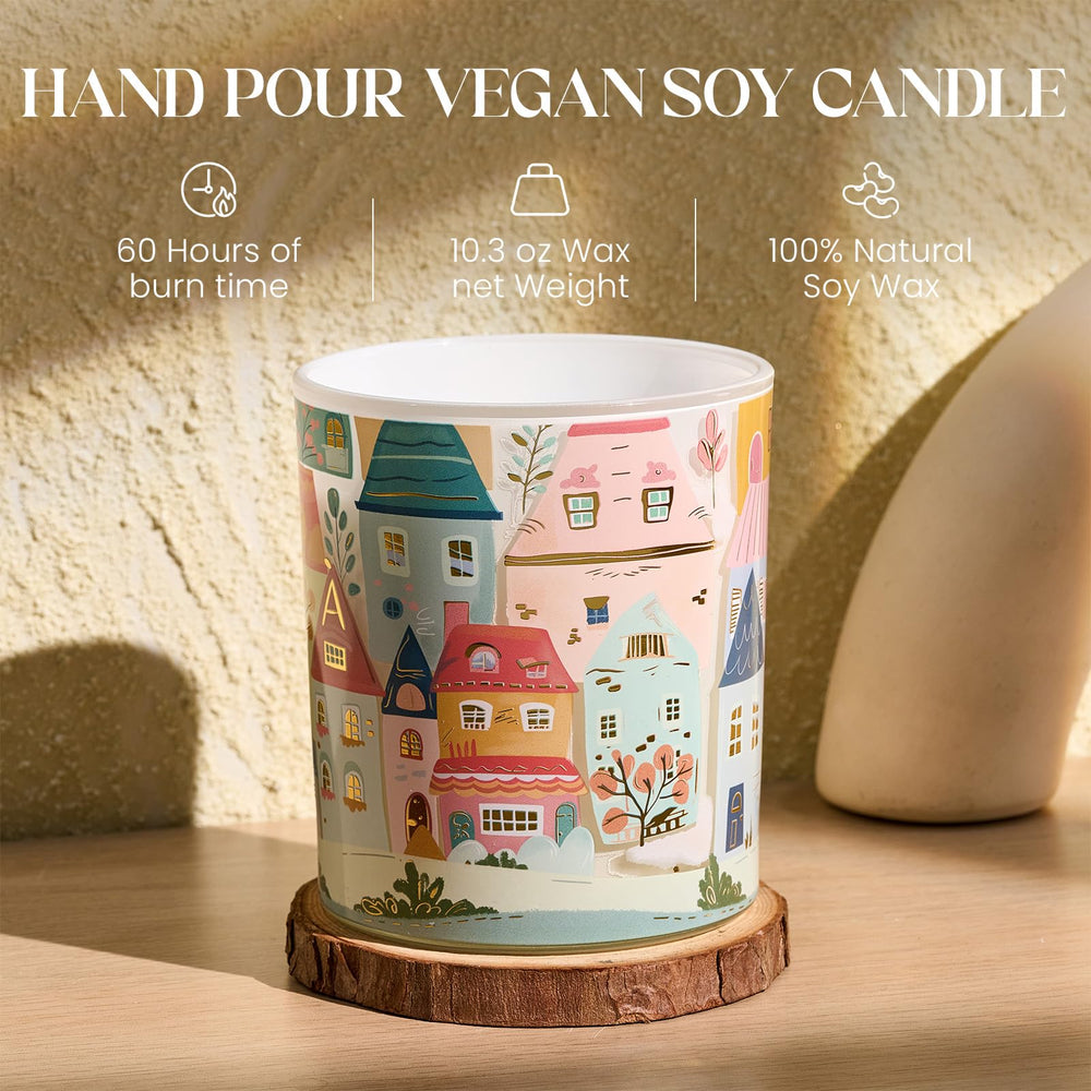 Gift-ready packaging for CharmArch candle