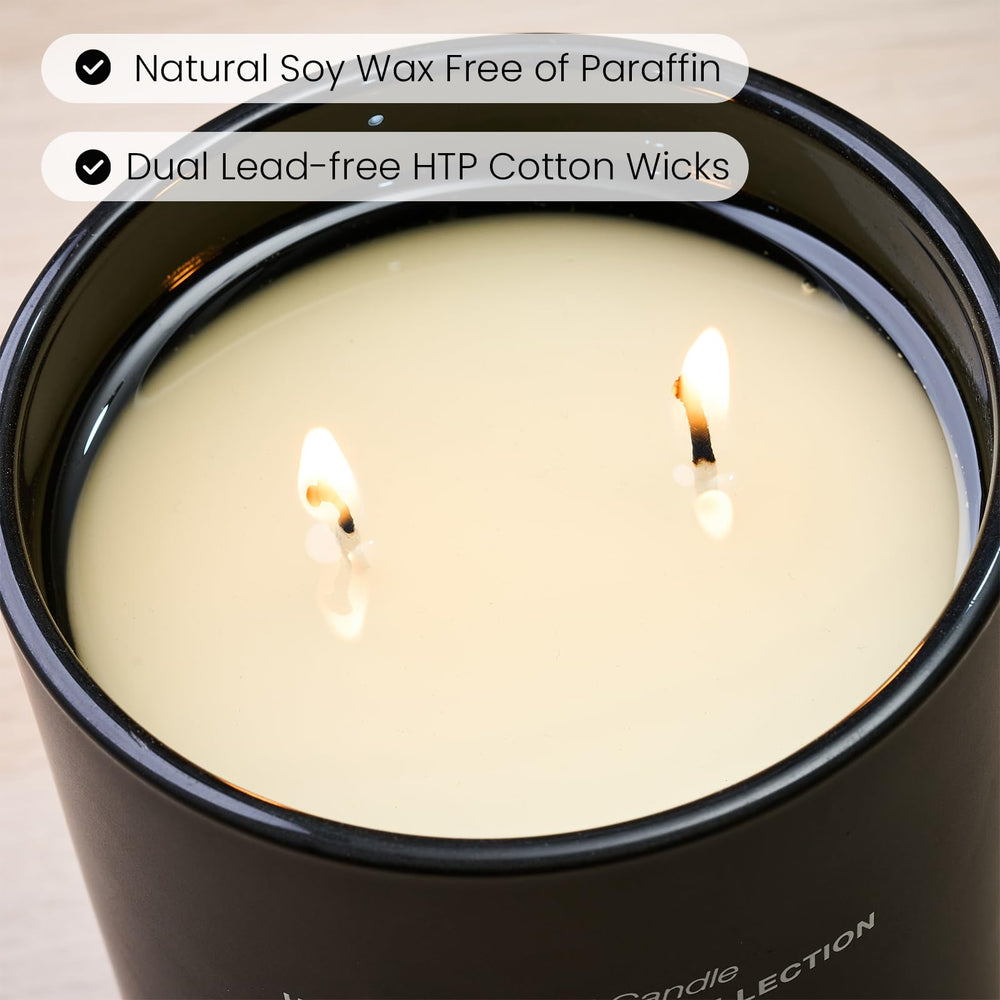 Non toxic soy candle free of paraffin and phthalates