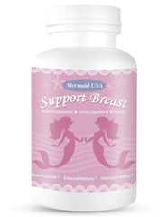 M.U Natural Breast Enhancement Pills Pro Formula Mermaid USA bottle and packaging