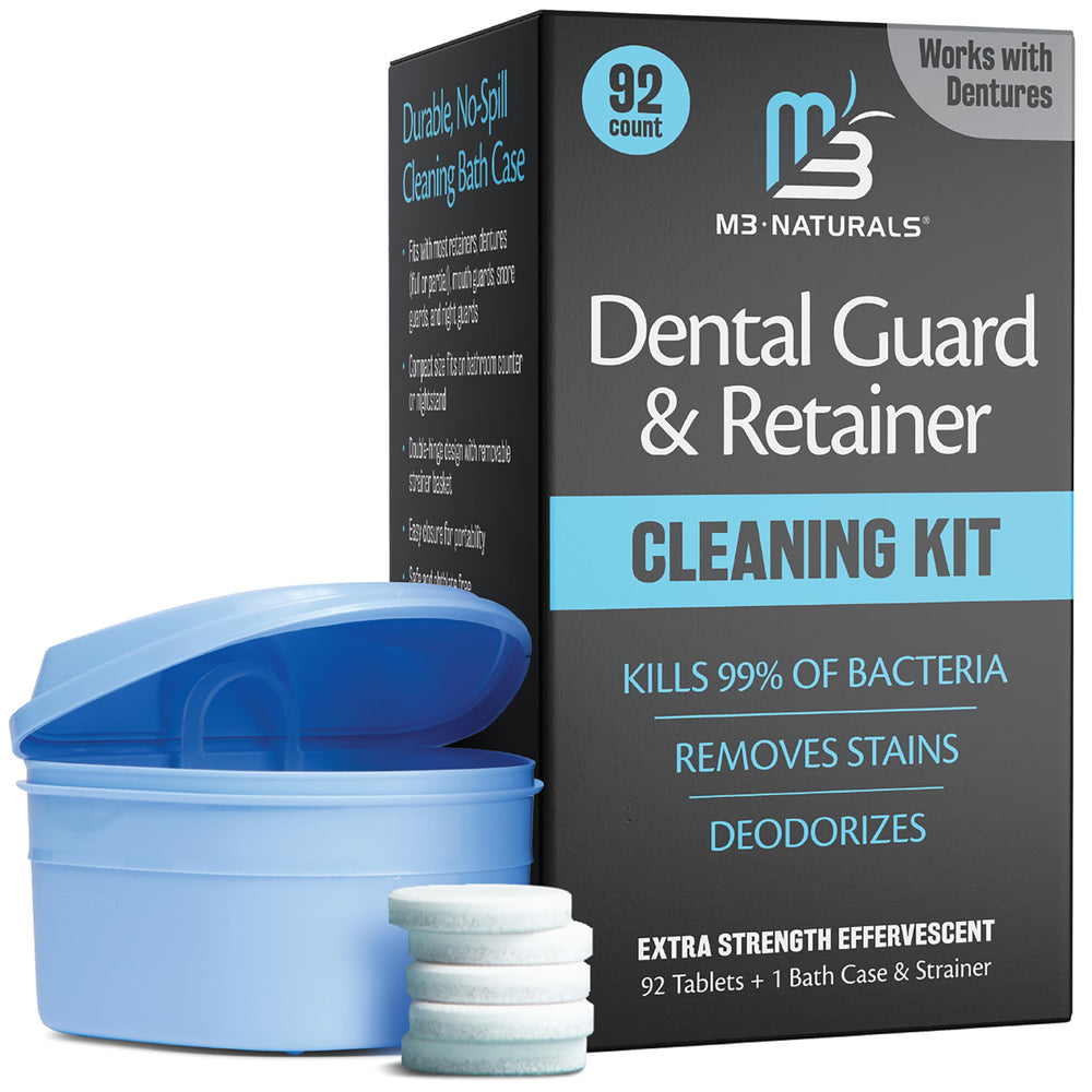 M3 Naturals Retainer Cleaner and Soak Container product photo
