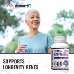 Supports longevity pathways: sirtuins, AMPK, mTOR