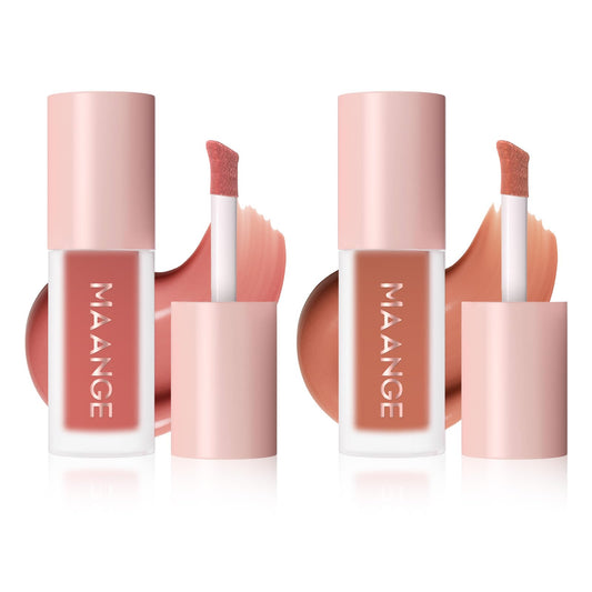 MAANGE Liquid Blush duo packaging showing travel-friendly design