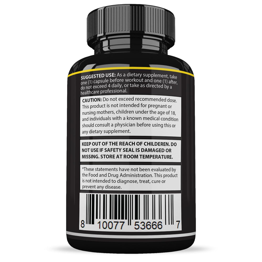 Packaging and bottle display for Maasalong Max 1600MG