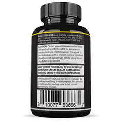Packaging and bottle display for Maasalong Max 1600MG