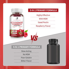 Close-up of raspberry flavored gummies