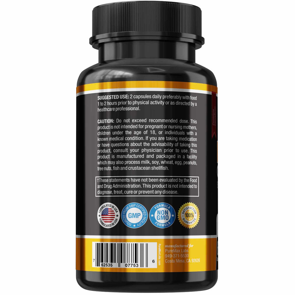 Herbal blend featuring Maca, L-Arginine and Ginseng